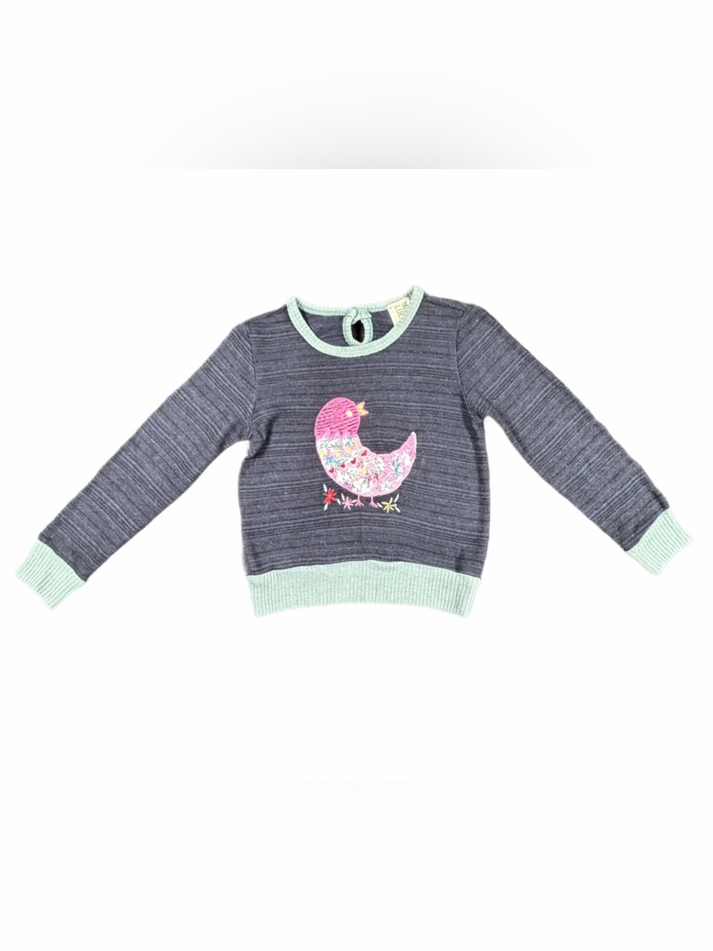 MISHA LULU Embroidered Appliqué Long Sleeve Shirt - 12-18M
